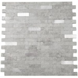 Klebefliesen Steinoptik – Grau