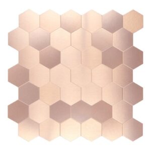 Selbstklebende Mosaikfliesen – Rosé