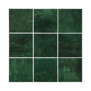 Quadratische Wandfliesen – Grün