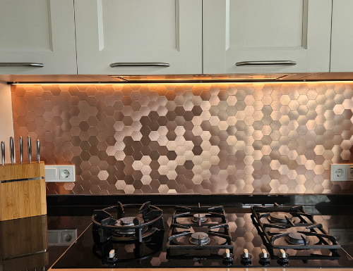 Küchenrückwand klebefliesen